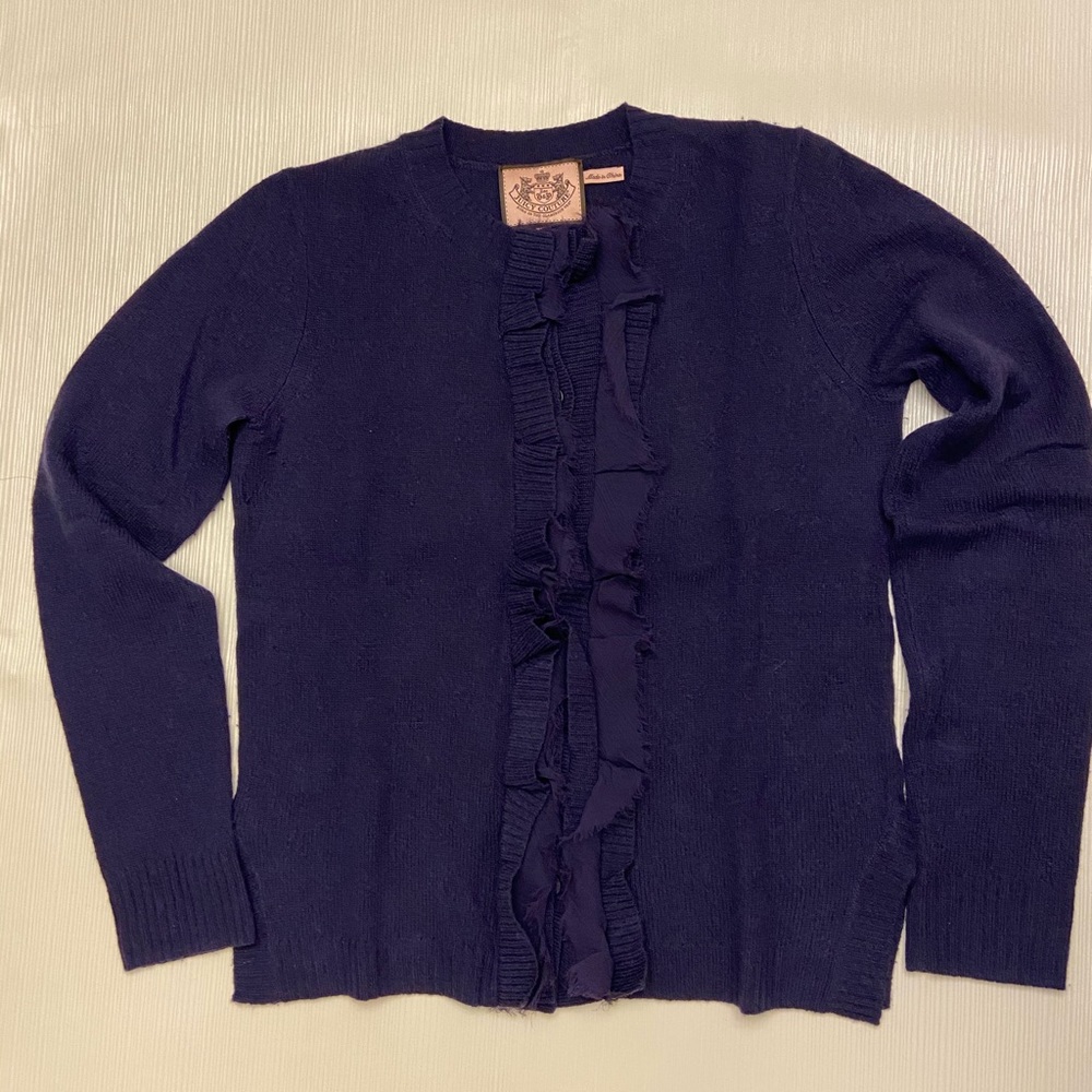 Juicy Couture Ruffle Cardigan